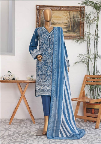 DASTAN SLUB LAWN EMBROIDERED COLLECTION VOL-03 BY HZ D-01