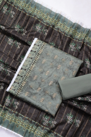 Amna Khadija Broshia Lawn Unstitched 3 Piece Suit Summer Collection D-17