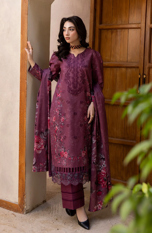 Coco by Panache | Embroidered Lawn 3 Piece Unstitched Suit D-10