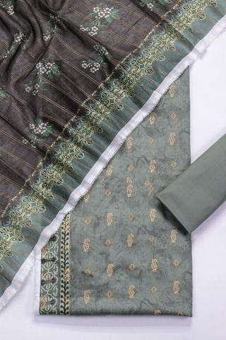 Amna Khadija Broshia Lawn Unstitched 3 Piece Suit Summer Collection D-17