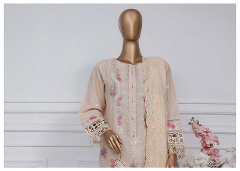Luxury Embroidered Spring Vol2 Stitched 3 Pcs Sadabahar D-01