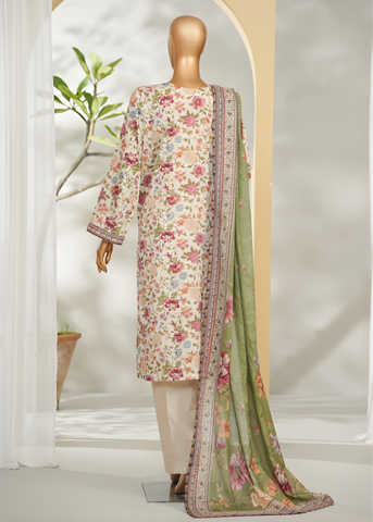 PRINTED LAWN 3PC Stitched COLLECTION By Bin Saeed D-10
