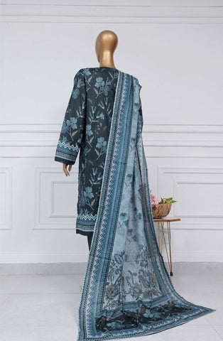 Printed Lawn Vol2 3 Piece Stitched Suit By Sadabahar2025 D-11