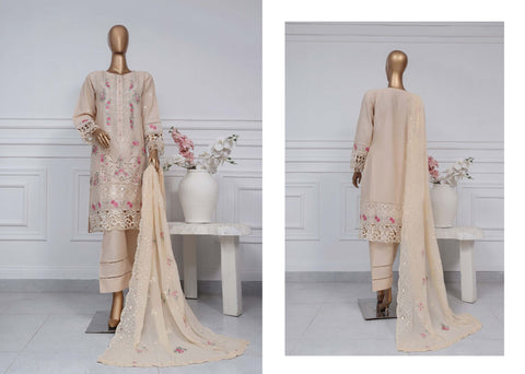 Luxury Embroidered Spring Vol2 Stitched 3 Pcs Sadabahar D-01