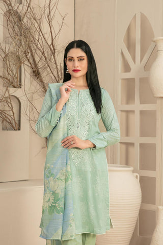 Naama - Embroidered Digital Lawn Coll:24 D-3454