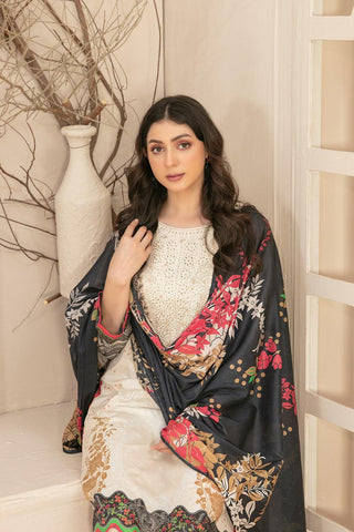 Naama - Embroidered Digital Lawn Coll:24 D-3459