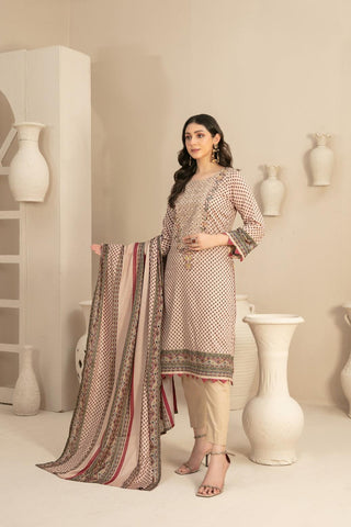 Naama - Embroidered Digital Lawn Coll:24 D-3460