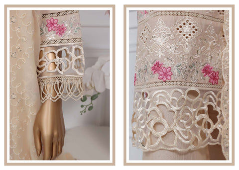 Luxury Embroidered Spring Vol2 Stitched 3 Pcs Sadabahar D-01