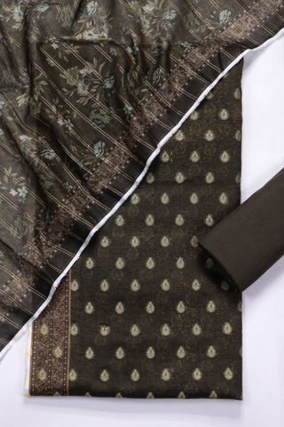 Amna Khadija Broshia Lawn Unstitched 3 Piece Suit Summer Collection D-18