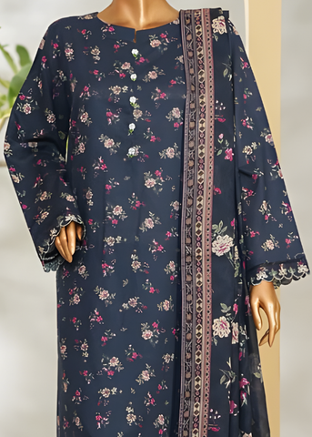 PRINTED LAWN 3PC Stitched COLLECTION By Bin Saeed D-11