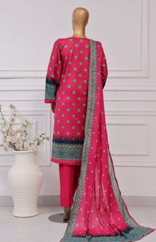 Plain Printed Lawn Vol-04 By Sadabahar D-07