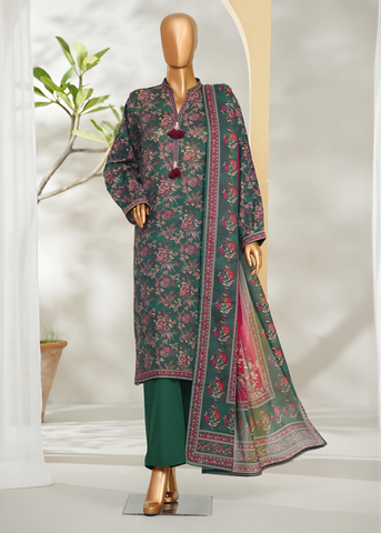 PRINTED LAWN 3PC Stitched COLLECTION By Bin Saeed D-12