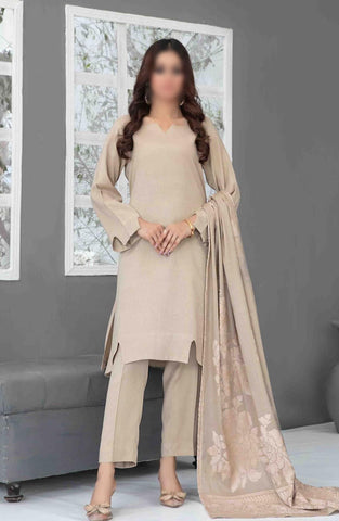 Eladari - Fancy Leather Peach Coll with Shawl Dupatta D-3858