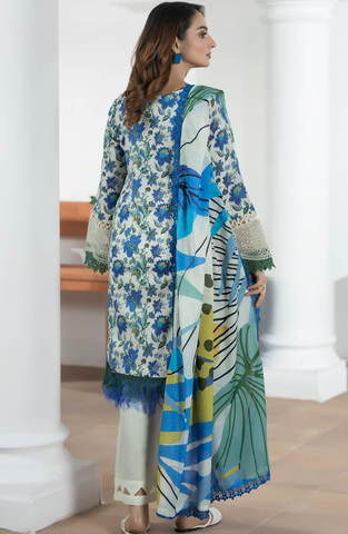 Hayat by Johra Printed & Embroidered Lawn Unstitched 3 Piece Suit D-10