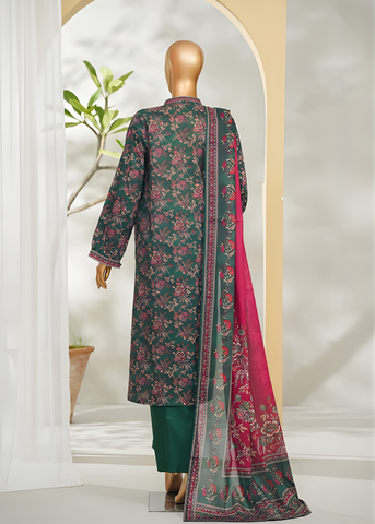 PRINTED LAWN 3PC Stitched COLLECTION By Bin Saeed D-12