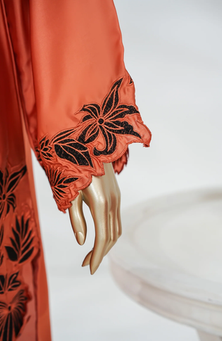 Kiara Luxe Silk | Embroidered Shamooz Silk 2 Piece Stitched Suit D-1