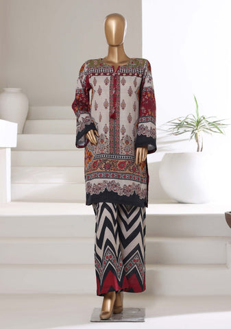 Digital Printed Khaddar 2Piece Stitched Coll-Sadabahar D-2