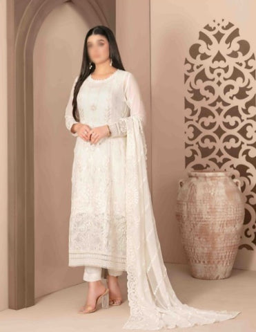 Alani Fancy Embroidered Chiffon Collection By Tawakkal D-07
