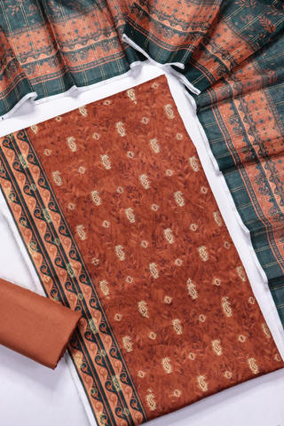 Amna Khadija Broshia Lawn Unstitched 3 Piece Suit Summer Collection D-23