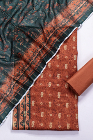 Amna Khadija Broshia Lawn Unstitched 3 Piece Suit Summer Collection D-23