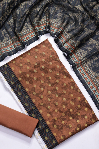 Amna Khadija Broshia Lawn Unstitched 3 Piece Suit Summer Collection D-22