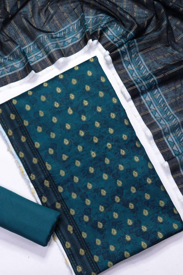 Amna Khadija Broshia Lawn Unstitched 3 Piece Suit Summer Collection D-1