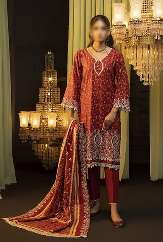 Salina Cutwork Emb Khadder Coll:24 Vol 1 By Regalia D-QASR