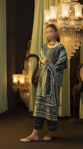 Salina Cutwork Emb Khadder Coll:24 Vol 1 By Regalia D-TARA