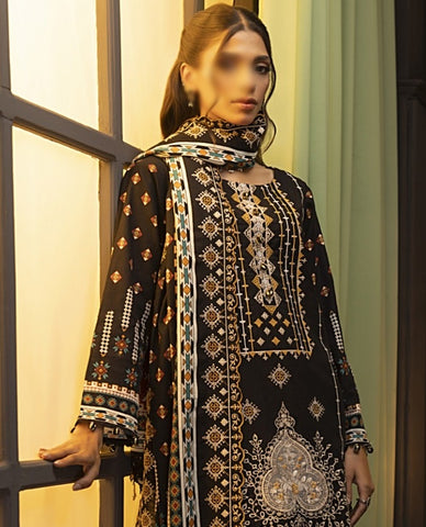 Salina Cutwork Emb Khadder Coll:24 Vol 1 By Regalia D-AMAR