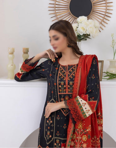 Salina Self Jacquard Linen.24 By Regalia Textile D-09