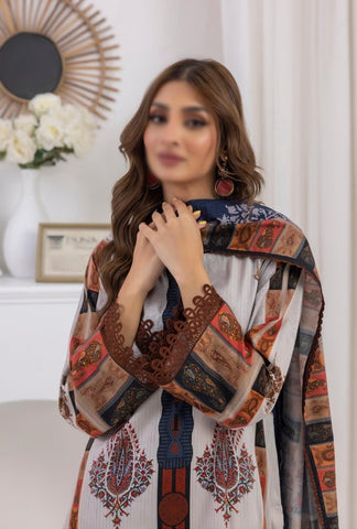 Salina Self Jacquard Linen.24 By Regalia Textile D-07