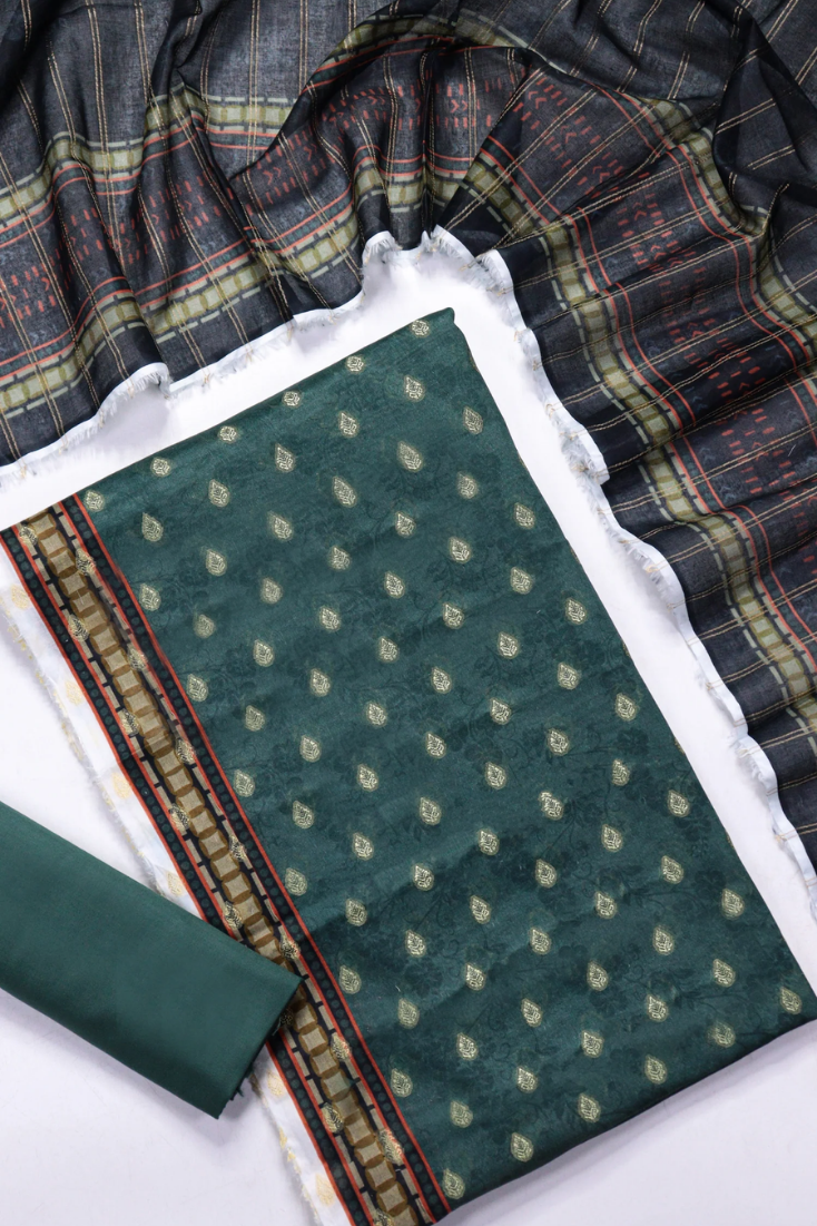 Amna Khadija Broshia Lawn Unstitched 3 Piece Suit Summer Collection D-8