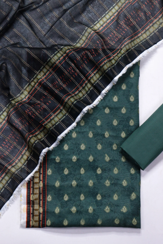 Amna Khadija Broshia Lawn Unstitched 3 Piece Suit Summer Collection D-8