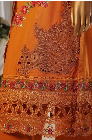 Luxury Embroidered Spring Vol-03 By Sadabahar D-08