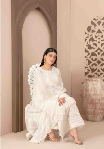 Alani Fancy Embroidered Chiffon Collection By Tawakkal D-07