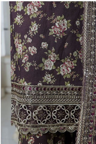 Malika Embroidered Festive Collection Vol-02 By Sadabahar D-01