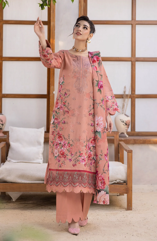 Coco by Panache | Embroidered Lawn 3 Piece Unstitched Suit D-2