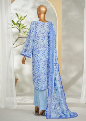 PRINTED LAWN 3PC Stitched COLLECTION By Bin Saeed D-15