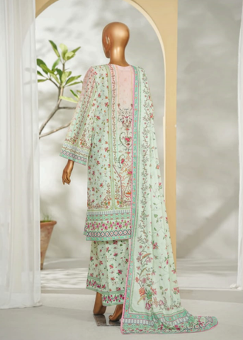PRINTED LAWN 3PC Stitched COLLECTION By Bin Saeed D-16