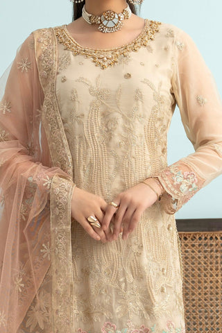 Zunaira 𝐅𝐞𝐬𝐭𝐢𝐯𝐞 𝐂𝐡𝐢𝐟𝐟𝐨𝐧 Coll Semi Stitched By AA-3