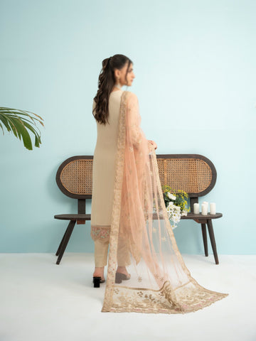 Zunaira 𝐅𝐞𝐬𝐭𝐢𝐯𝐞 𝐂𝐡𝐢𝐟𝐟𝐨𝐧 Coll Semi Stitched By AA-3