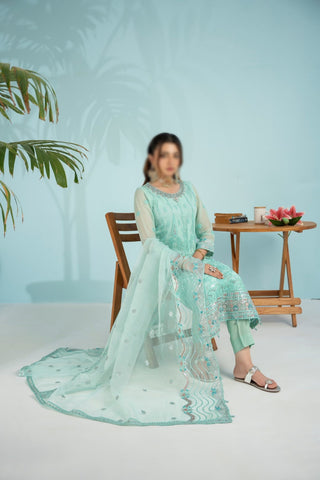 Zunaira 𝐅𝐞𝐬𝐭𝐢𝐯𝐞 𝐂𝐡𝐢𝐟𝐟𝐨𝐧 Coll Semi Stitched By AA-5