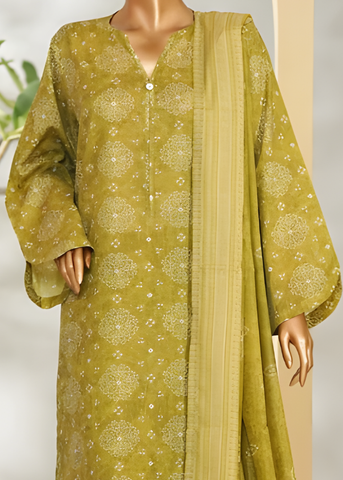 PRINTED LAWN 3PC Stitched COLLECTION By Bin Saeed D-17