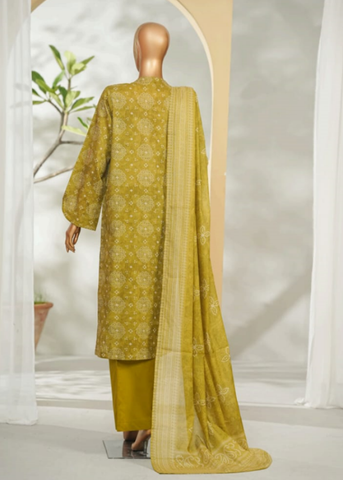 PRINTED LAWN 3PC Stitched COLLECTION By Bin Saeed D-17