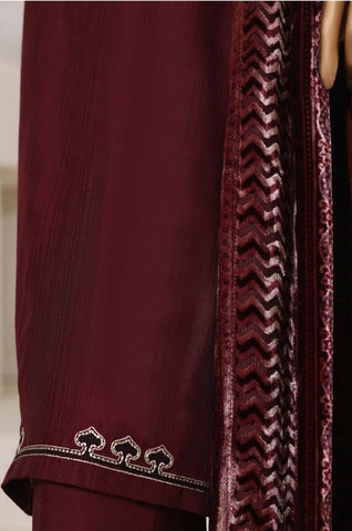 Sadabahar Luxury Viscose With Palachi Shawl Ready To Wear 3Pc D-1