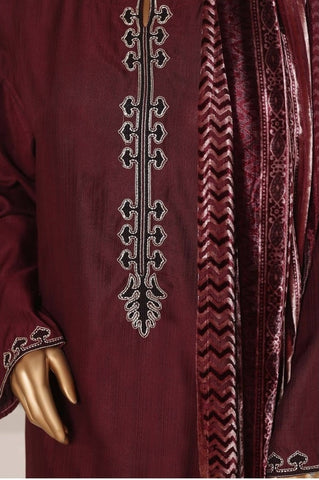 Sadabahar Luxury Viscose With Palachi Shawl Ready To Wear 3Pc D-1