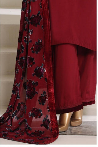 Sadabahar Luxury Viscose With Palachi Shawl Ready To Wear 3Pc D-7