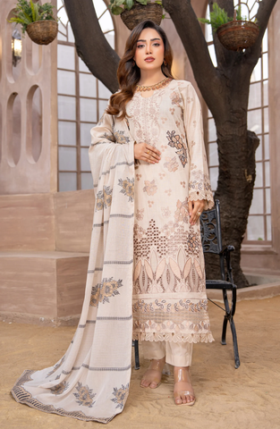 Sehar by Riaz Arts Embroidered Lawn Unstitched 3 Piece Suit Summer Collection D-2