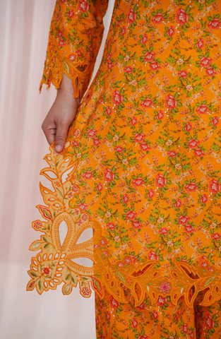 AIRA by Aizal | Festive Embroidered & Printed Lawn 2 Piece Stitched Suit D-4