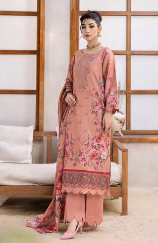 Coco by Panache | Embroidered Lawn 3 Piece Unstitched Suit D-2